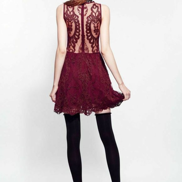 For Love & Lemons Floral Lulu Lace Dress ASO TW - Picture 3 of 3